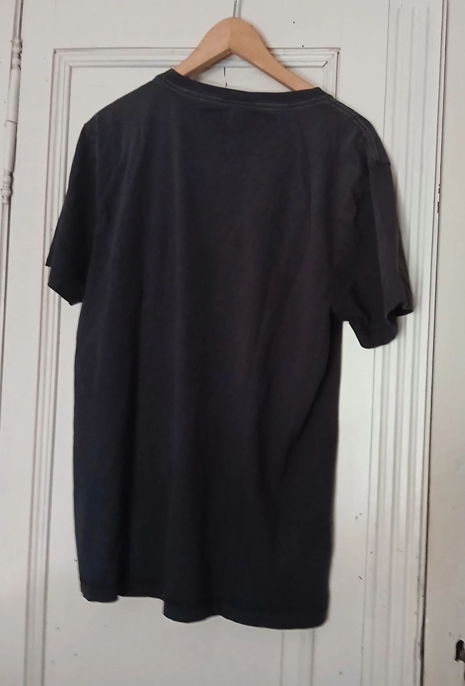 Camiseta Tommy Hilfiger Negra Enjuagada Gráfica '85' - Talla XL – photo 8